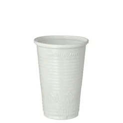 Starpak Trinkbecher, PP 0,2 l, Ø 7 cm, 9,9 cm weiß, 30 x 100 Stück