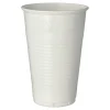 Starpak Trinkbecher, PP 0,5 l Ø 9,5 cm, 13,7 cm weiß mit Schaumrand