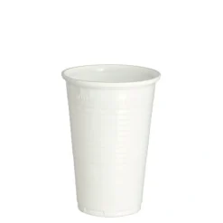 Starpak Trinkbecher, PP 0,2 l Ø 7,03 cm, 9,9 cm weiß, 30 x 100 Stück