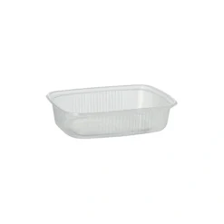 Starpak Verpackungsbecher, PP eckig 125 ml 2,8 cm x 8,1 cm x 10,8 cm transparent