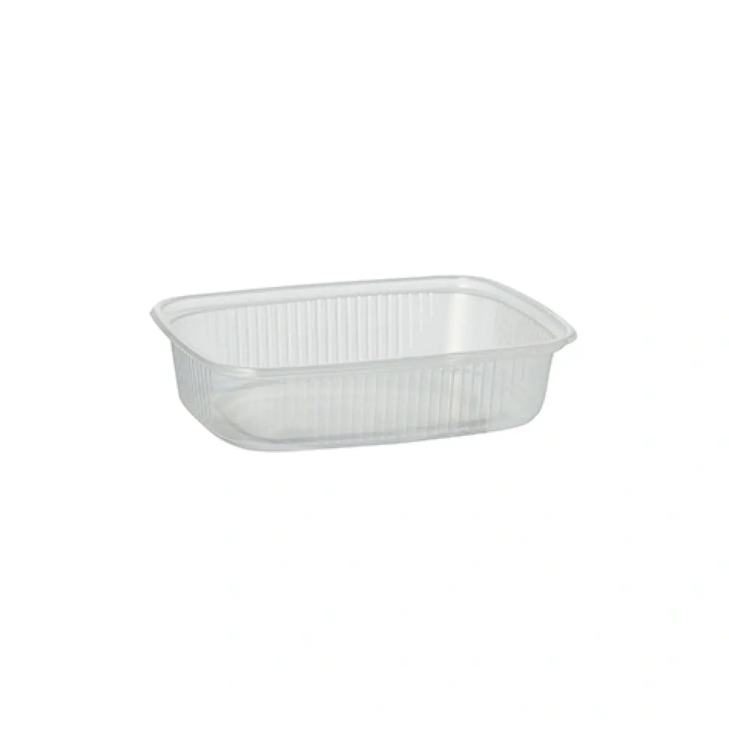 Starpak Verpackungsbecher, PP eckig 125 ml 2,8 cm x 8,1 cm x 10,8 cm transparent