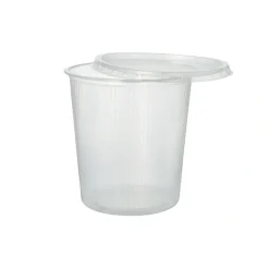 Starpak Verpackungsbecher, PP rund 500 ml Ø 10,1 cm, 10,3 cm transparent