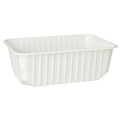 Starpak Verpackungsbecher, PP 1 l 6,3 cm x 18,6 cm x 13,3 cm weiß