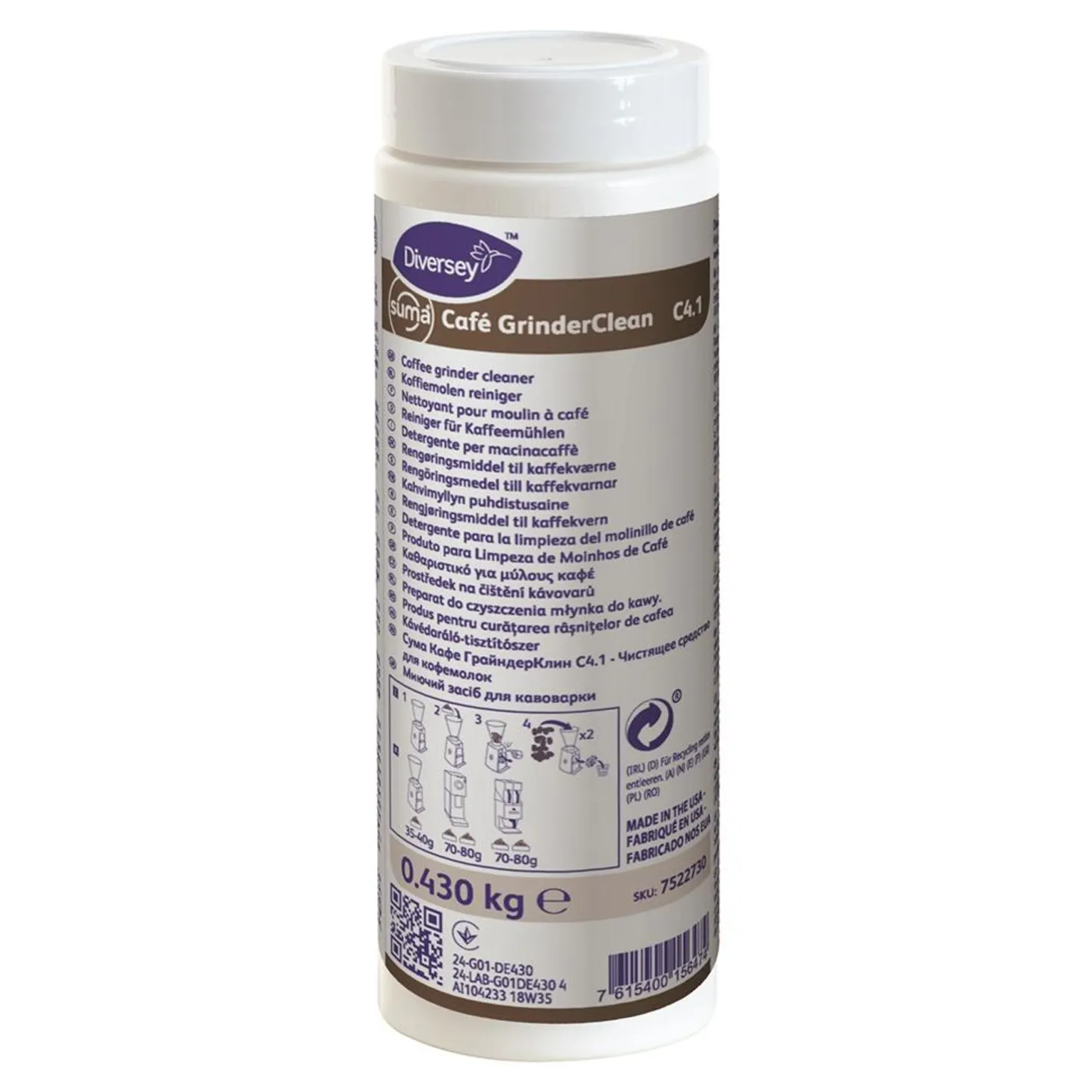 Suma Café GrinderClean C4.1 Kaffeemühlenreiniger