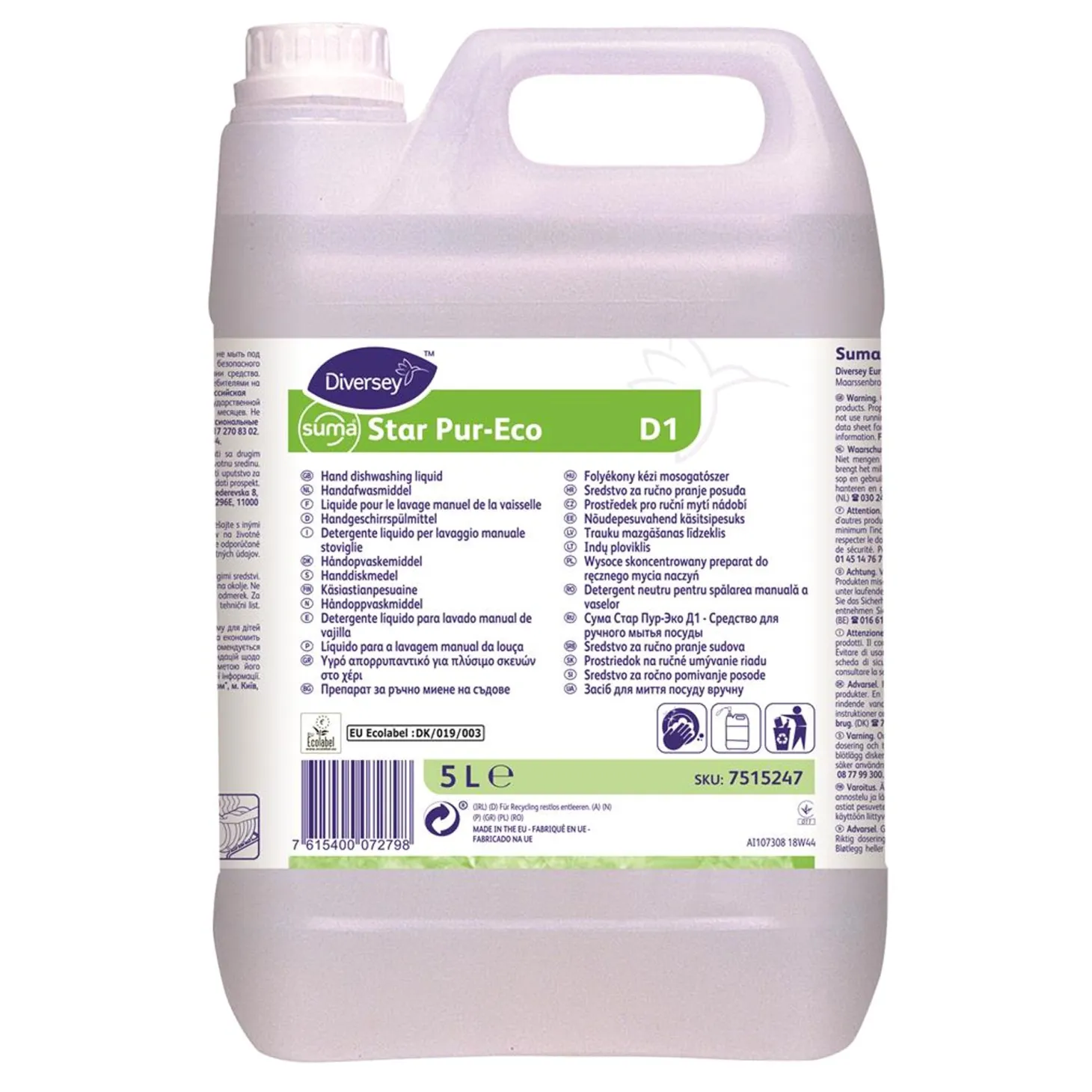 Suma Star Pur-Eco D1 Handgeschirrspülmittel