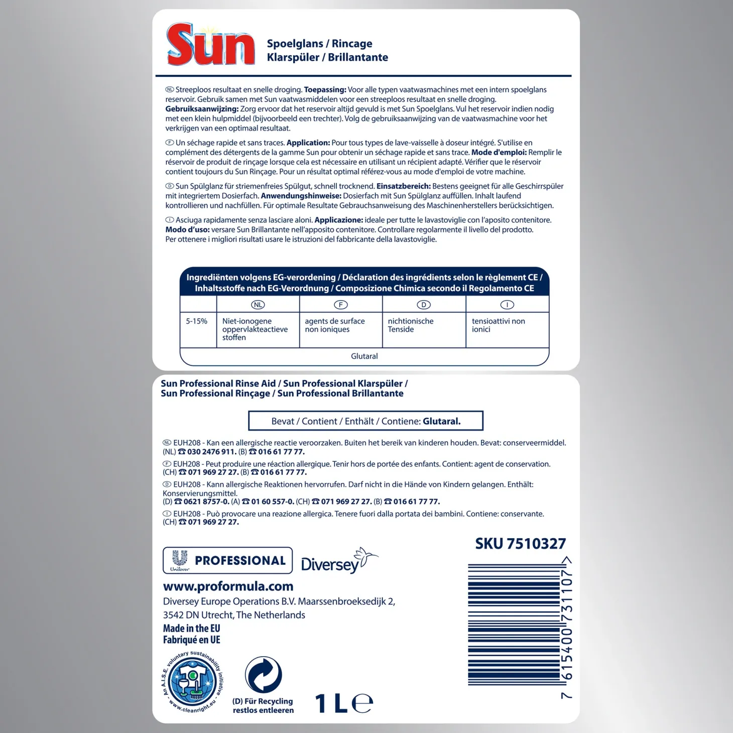 SUN Professional Klarspüler