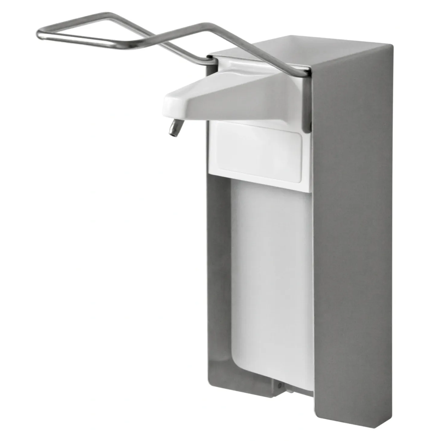 Temdex Desinfektionsmittelspender 500 ml Edelstahl
