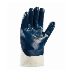 teXXor 2329 Arbeitshandschuhe mit Nitril-Beschichtung beige/blau, VE 144 Paar