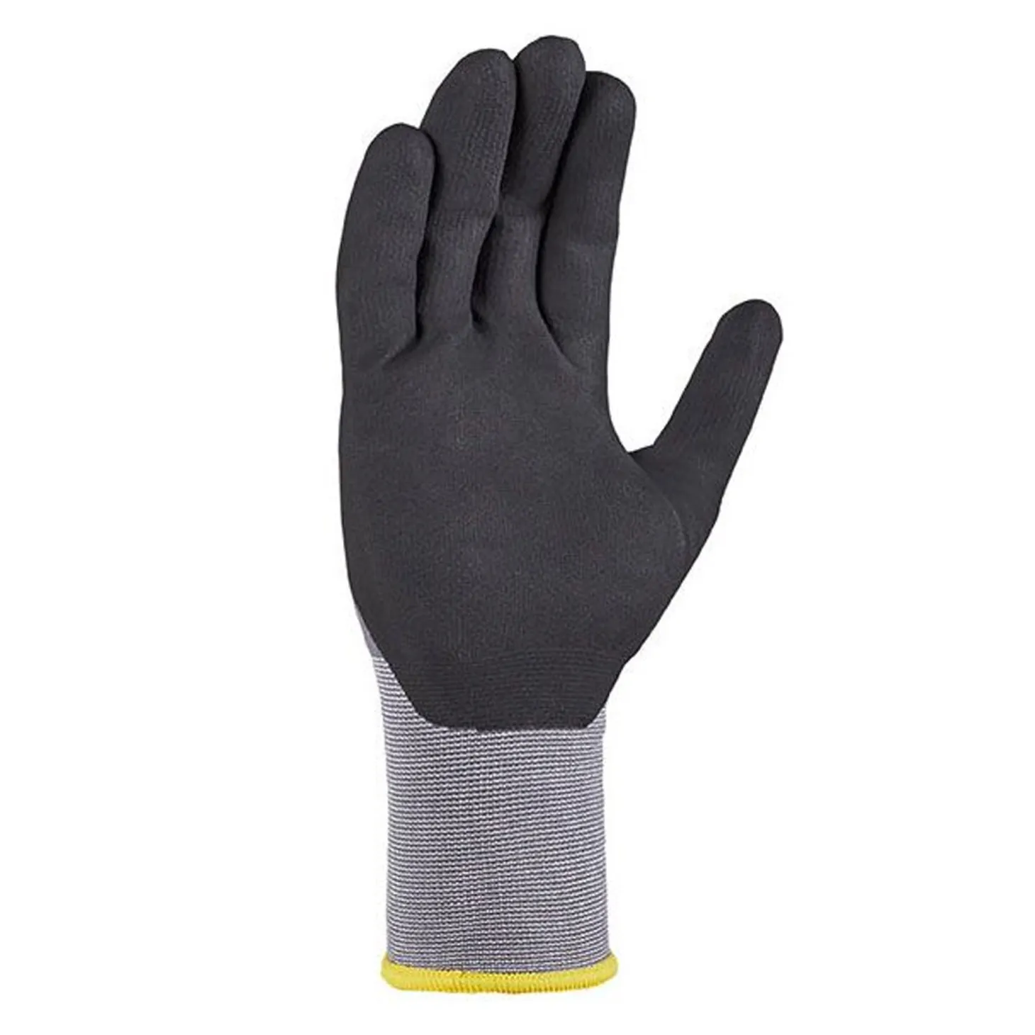teXXor black touch 2450 Strick Arbeitshandschuhe mit Nitril-Beschichtung grau/schwarz, VE 144 Paar
