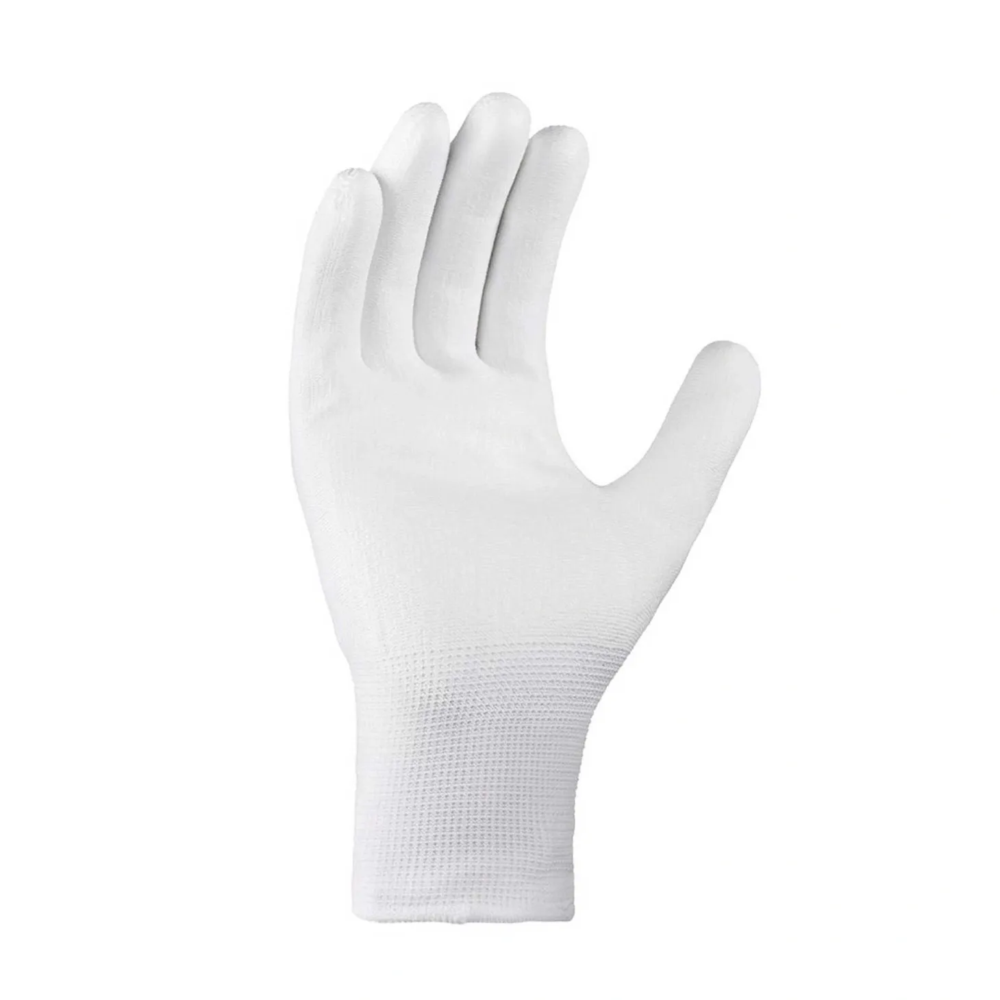 teXXor 2405 Polyester-Strickhandschuhe mit Polyurethan-Beschichtung weiß, VE 240 Paar