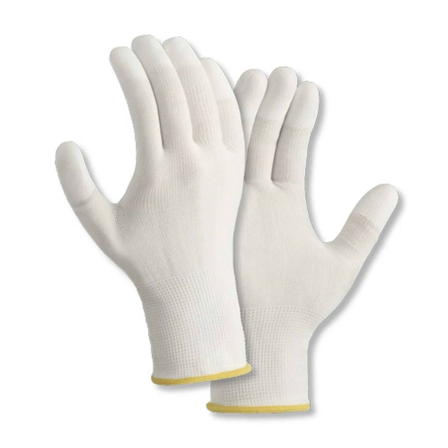 teXXor 2410 Polyester-Strickhandschuhe mit Polyurethan-Beschichtung weiß, VE 240 Paar
