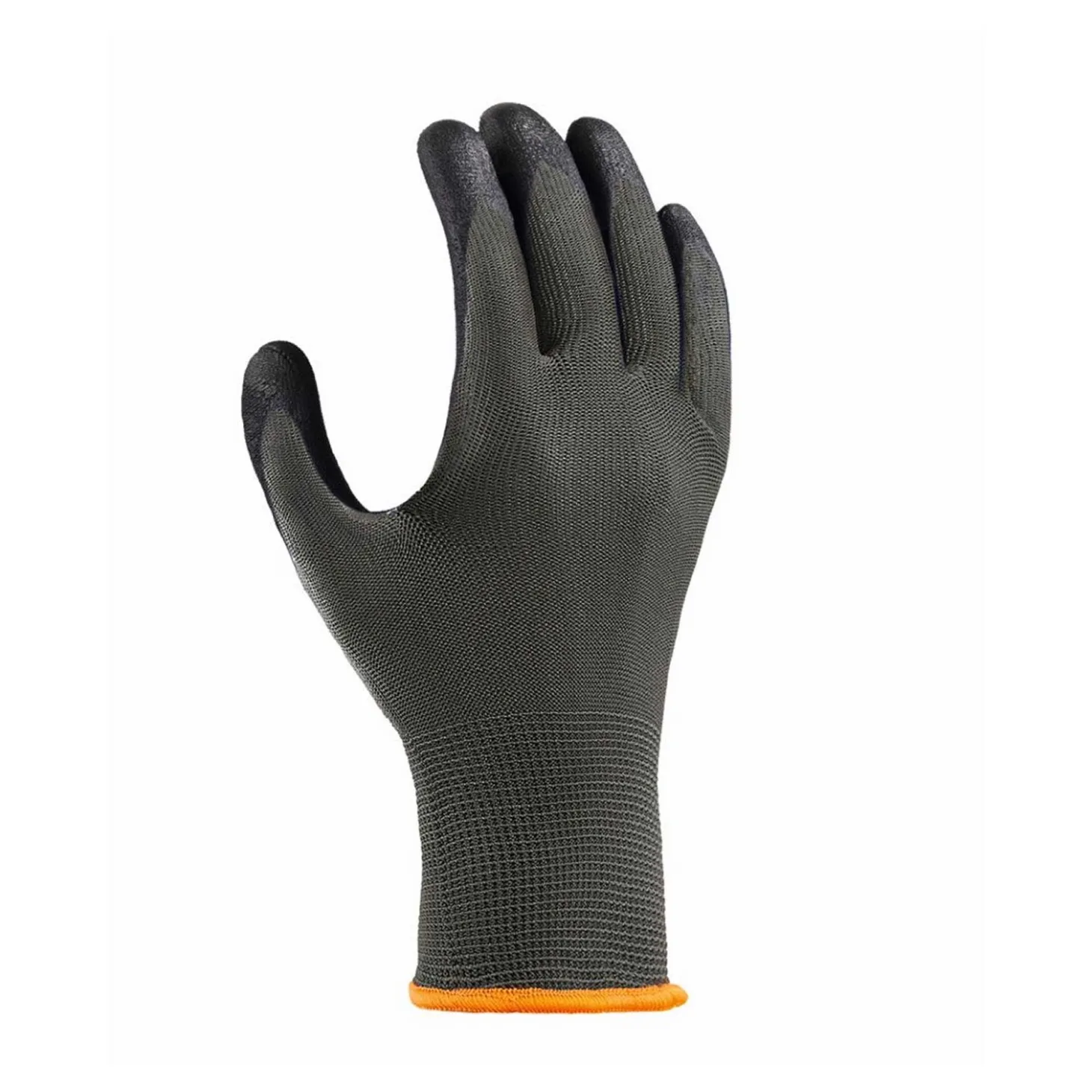 teXXor 2406 Polyester-Strickhandschuhe mit Polyurethan-Beschichtung grau, VE 240 Paar