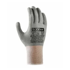 teXXor 2416 Schnittschutzhandschuhe mit Polyurethan-Beschichtung grau, VE 240 Paar