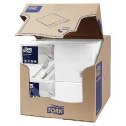 Tork 477149 Advanced Lunchserviette 1/4-Falz, 32,8 x 32,5 cm, 2-lg, weiß