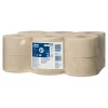Tork 120377 Advanced Natur Toilettenpapier Mini Jumbo Großrolle T2 2-lagig 850 Blatt