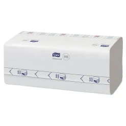 Tork 100589 Advanced PeakServe Endlos Handtücher W-Falz H5 20,1 x 22,5 cm, 1-lagig, weiß