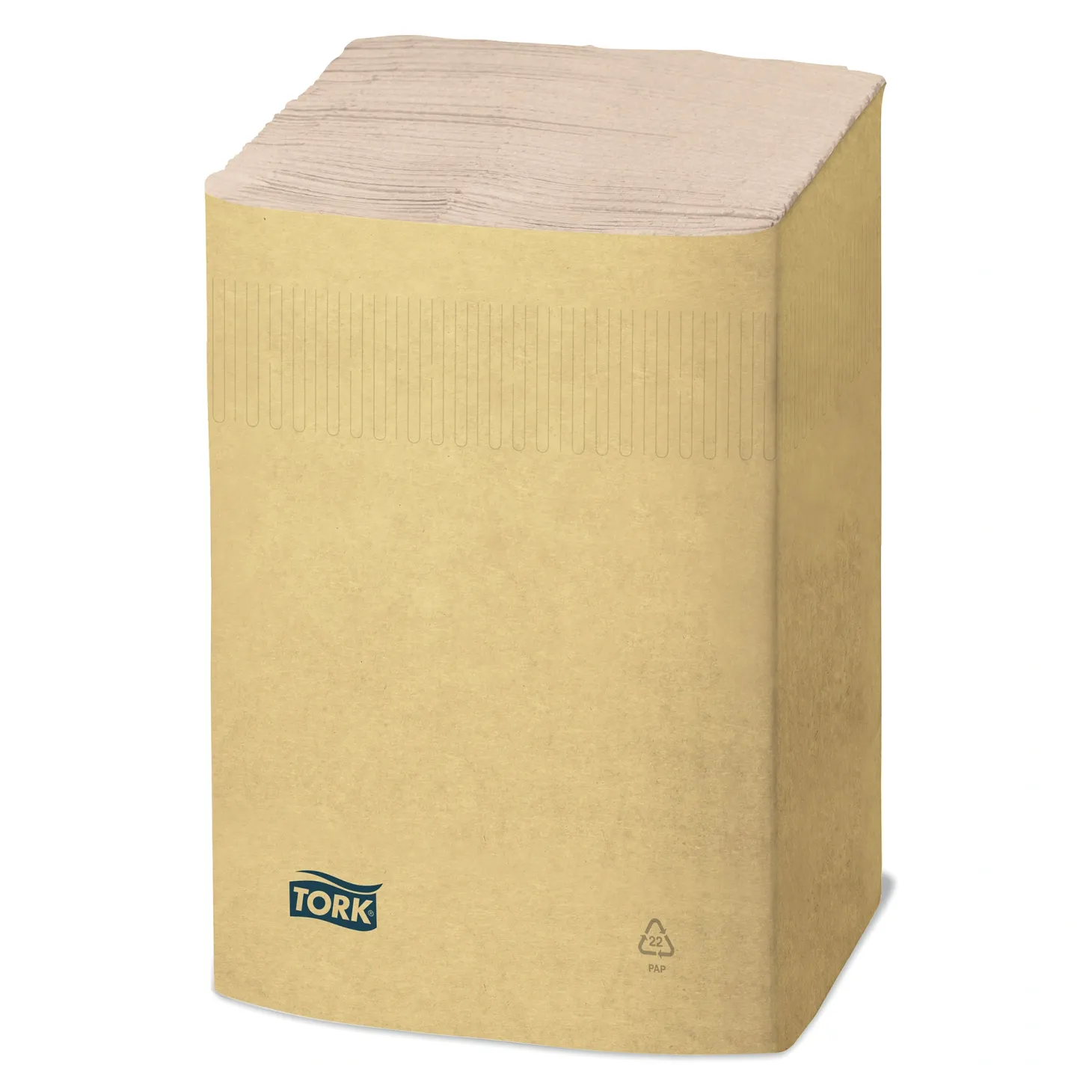 Tork 12840 Advanced Xpressnap Spenderserviette N4 1/4-Falz, 21,3 x 33 cm, 1-lg, natur