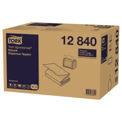 Tork 12840 Advanced Xpressnap Spenderserviette N4 1/4-Falz, 21,3 x 33 cm, 1-lg, natur