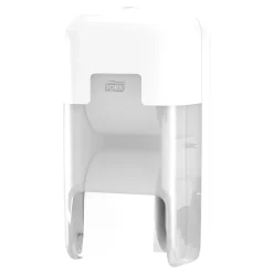 Tork OptiServe Doppelrollenspender für hülsenloses Midi-Toilettenpapier T7 vertikal