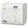 Tork 114273 Premium Weiches Toilettenpapier Einzelblatt T3 2-lagig