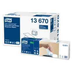 Tork 13670 Premium Xpressnap Extra Soft Spenderserviette N4 Interfold, 33 x 21,3 cm, 2-lg, weiß