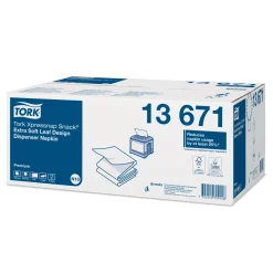 Tork 13671 Premium Xpressnap Extra Soft Spenderserviette N10 1/4-Falz, 21,4 x 21,3 cm, 2-lg, weiß