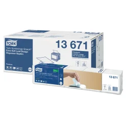 Tork 13671 Premium Xpressnap Extra Soft Spenderserviette N10 1/4-Falz, 21,4 x 21,3 cm, 2-lg, weiß