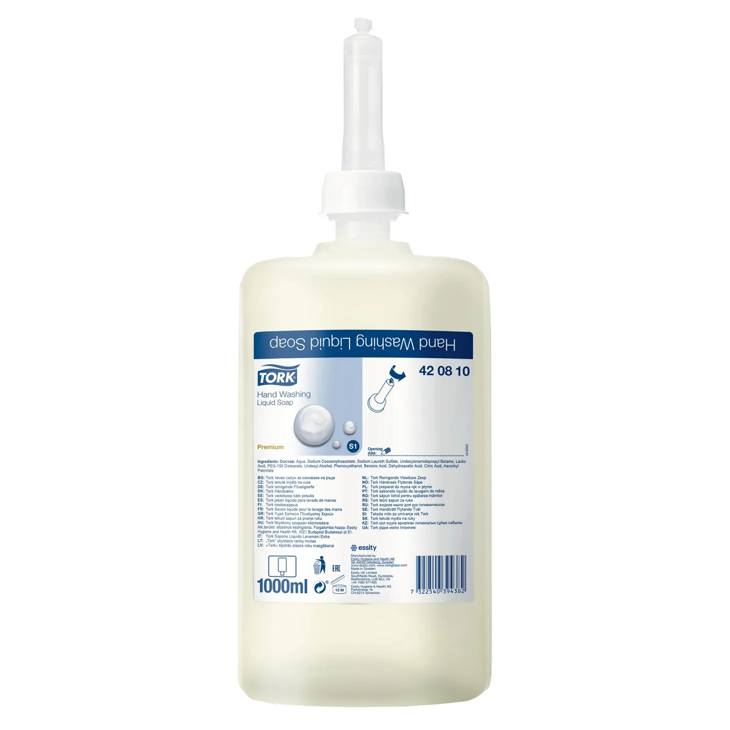 Tork 420810 reinigende Flüssigseife S1 6 x 1000 ml