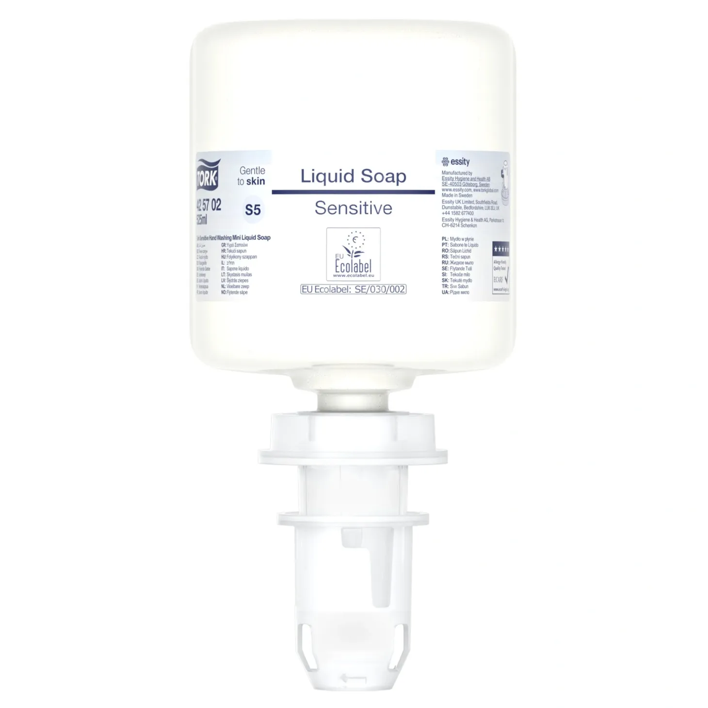 Tork 425702 Sensitive Hand Mini Flüssigseife S5 8 x 525 ml