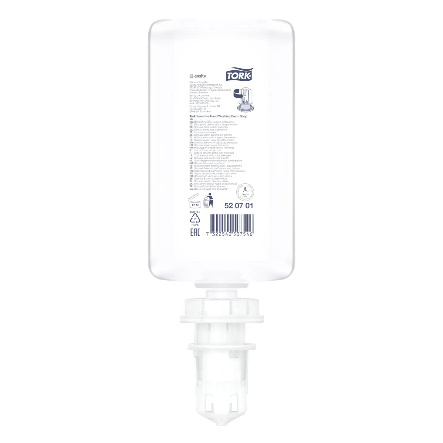 Tork 520701 Sensitive Schaumseife S4 6 x 1000 ml