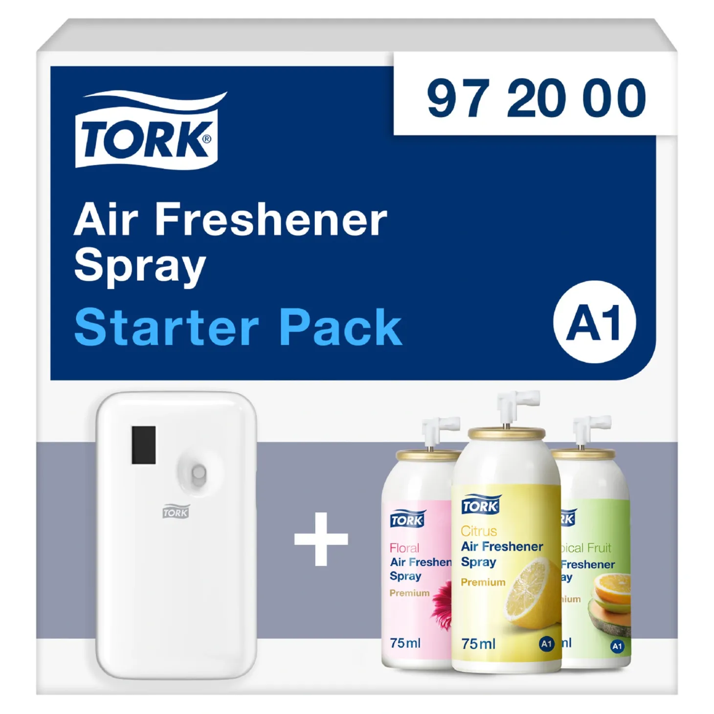 Tork 972000 Starter Pack für A1 Lufterfrischer Sprays