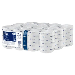 Tork 472620 Universal OptiServe Toilettenpapier Midi-Rolle Recycling hülsenlos T7 1-lagig 1250 Blatt