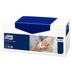 Tork 742200 weiches Waschtuch Premium 1-lagig, hochweiß
