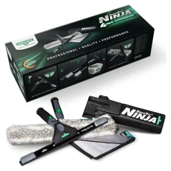 Unger ErgoTec Ninja Advanced Set 4in1 Glasreinigungsset, 4-teilig