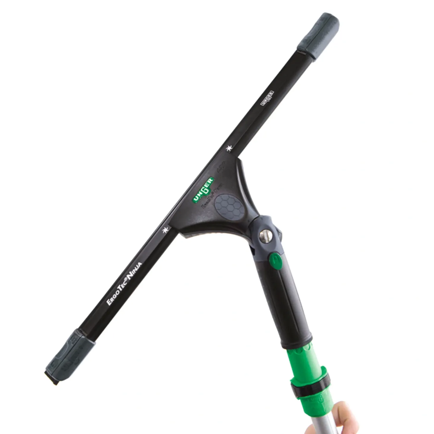 Unger ErgoTec Ninja Fensterwischer mit 40° Kopfneigung komplett