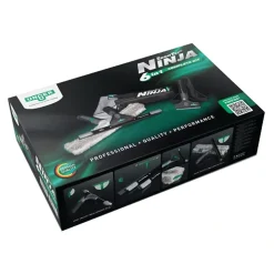 Unger ErgoTec Ninja Komplett-Set 6 in 1 Glasreinigungsset, 6-teilig, 35 cm