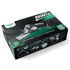 Unger ErgoTec Ninja Komplett-Set 6 in 1 Glasreinigungsset, 6-teilig, 45 cm