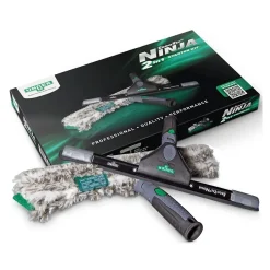Unger ErgoTec Ninja Starter Set 2in1 Glasreinigungsset, 2-teilig