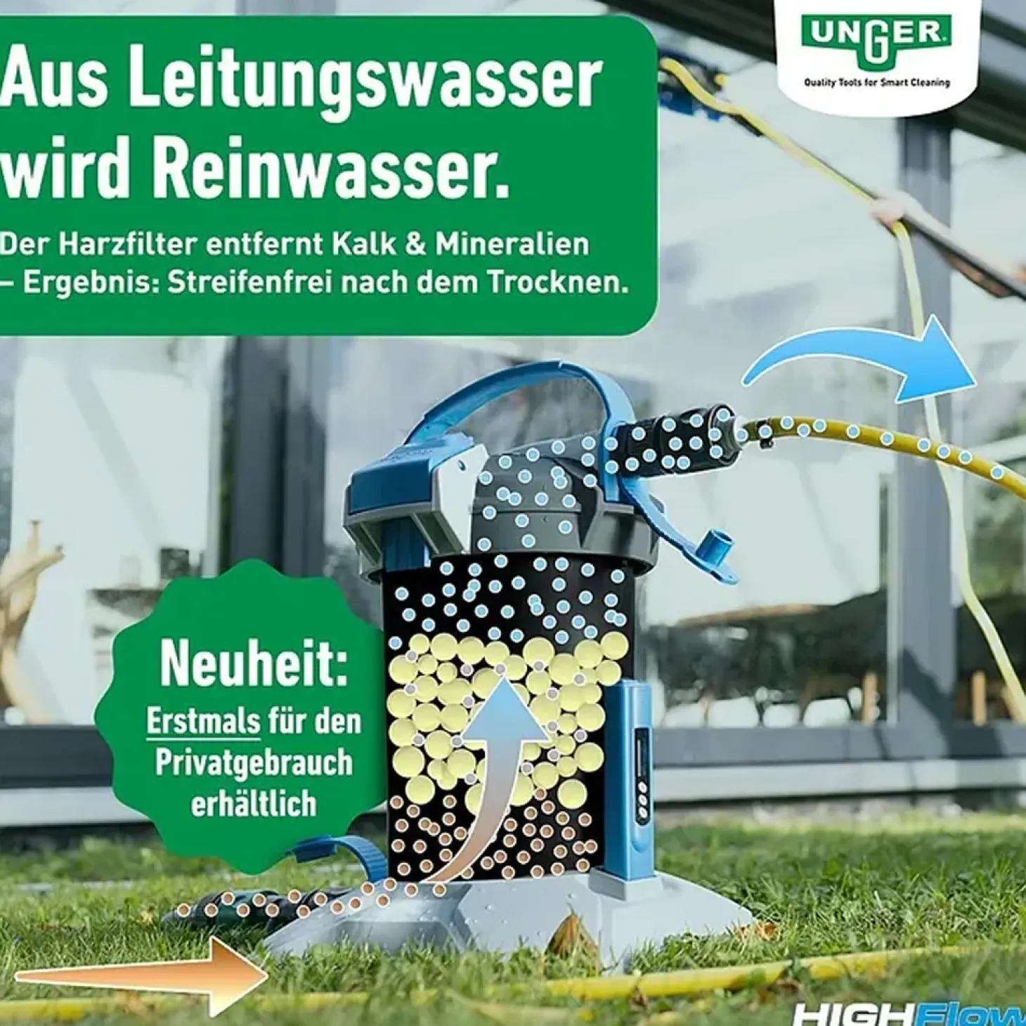 Unger HighFlow Reinwasser-Filter