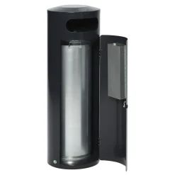 VAR Abfallsammler mit Ascher KS 90, 90 Liter