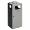VAR Abfallsammler mit Ascher H 92, 80 Liter