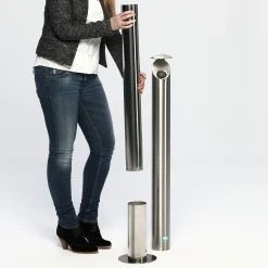 VAR Aschersäule H 103 Edelstahl