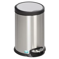 VAR Tretmülleimer 12 Liter Edelstahl