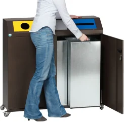 VAR Wertstoffsammelstation WS 97, 3 x 80 Liter