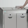 VAR Wertstoffsortiersystem 3x48 Liter Edelstahl
