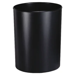 Vepa Bins Feuerfester Papierkorb mit Aluminiumeinsatz 13 Liter offen