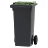 Vepa Bins Mini Container 120 Liter mit Klappdeckel zweifarbig
