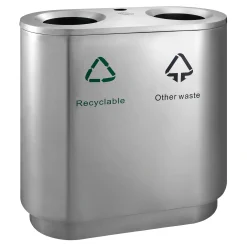 Vepa Bins Recycling Abfalleimer für den Innenbereich 2x41 Liter