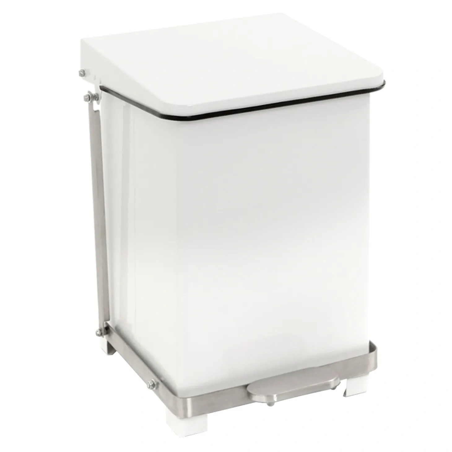 V-Part Industrieller Tritt-Mülleimer 27 Liter
