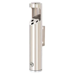 V-Part Runder Wand-Aschenbecher 1 Liter Edelstahl